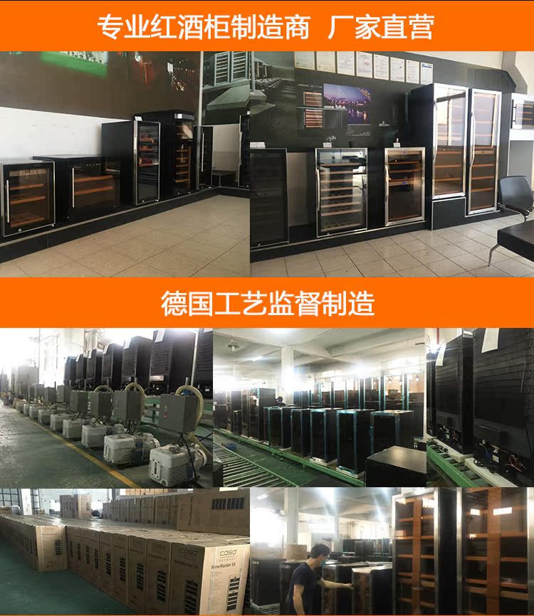 tủ rượu gỗ hương Viyonic SW-24 máy nén nhiệt rượu vang tủ lạnh rượu vang thanh đá đôi nhiệt độ vùng tủ rượu nhỏ - Tủ rượu vang tủ đựng rượu vang