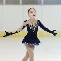 Ice Dance Genie Customized Figure Skating Clothing Figure Skating Performance D243