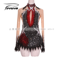 Ice dance elves custom figure skating costume figure skating performance clothes children adult womens dress d607