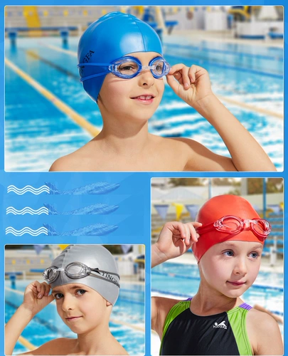 Yingfa противотуманные водонепроницаемые противозапотевающие очки для плавания для взрослых и детей, профессиональные тренировочные очки для соревнований в маленькой оправе, плавательные очки 570AF