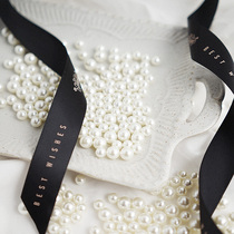 ins Wind White White Pearl room decoration Net red nail art pose photo background props photography ornaments