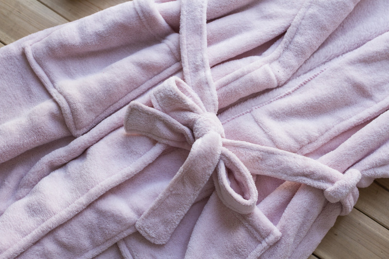 Kích thước lớn của phụ nữ mùa thu và mùa đông mới áo ngủ nam cotton