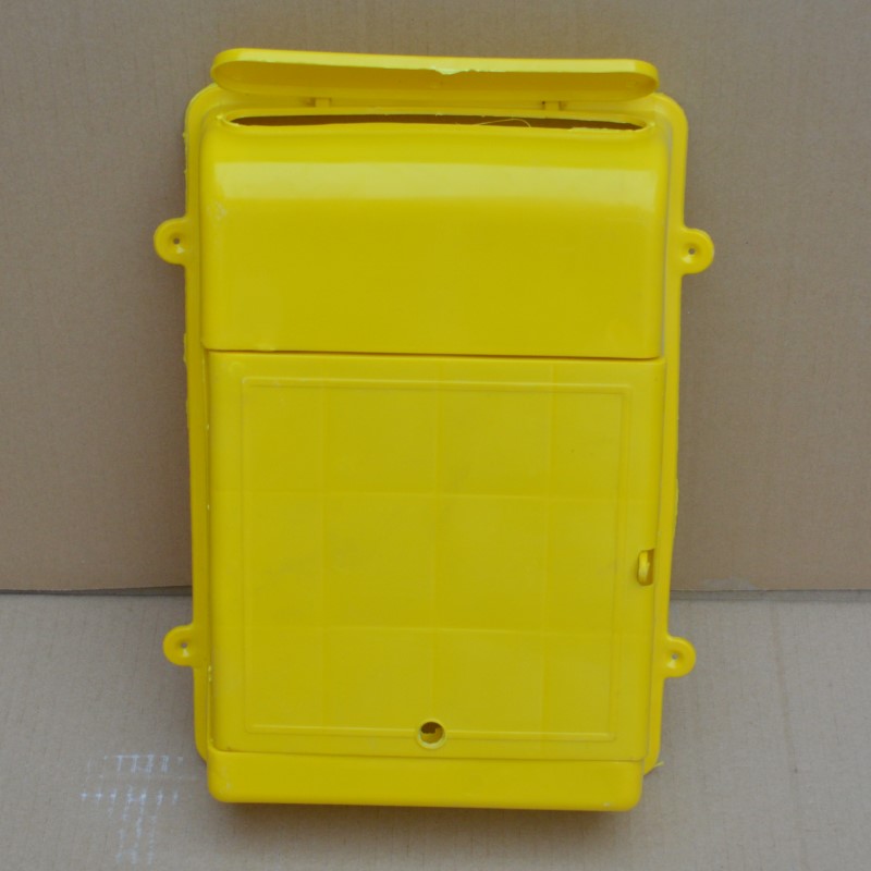 Supply Hanging Wall Plastic Letter Box Yellow Middle Number Newspaper Opinion Box Postal Letterbox Customizable for a large offer