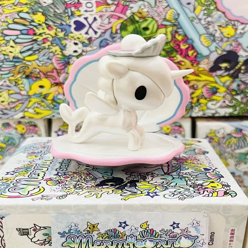 Tokidoki Tao Qiduqi русалка Сезон 7 Tide Play Blind Box Unice Beast Star Sea Slide