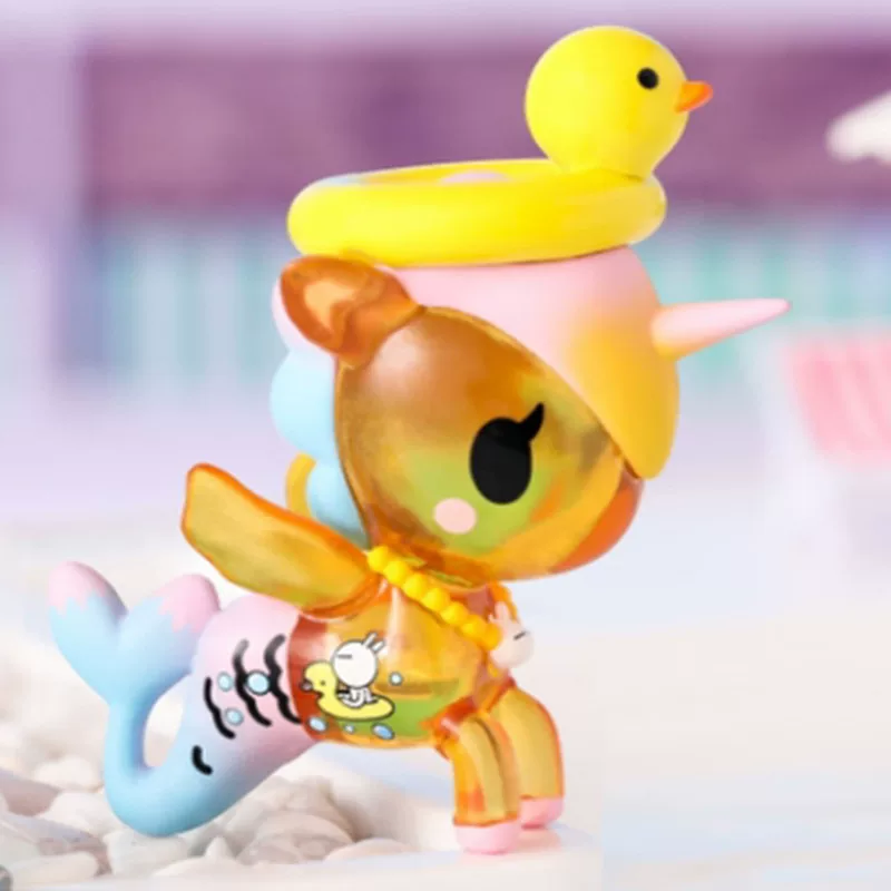 Кубок-голубка Tokidoki единороги кролик Sky совместный бокс слепой короб net красная ручная работа маленький тройной скейтборд бамбук стрекоза ракета