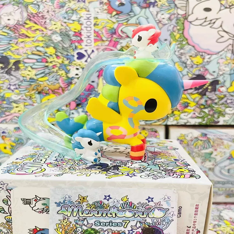 Tokidoki Tao Qiduqi русалка Сезон 7 Tide Play Blind Box Unice Beast Star Sea Slide