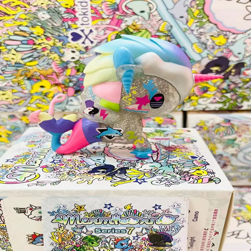 Tokidoki Tao Qiduqi русалка Сезон 7 Tide Play Blind Box Unice Beast Star Sea Slide