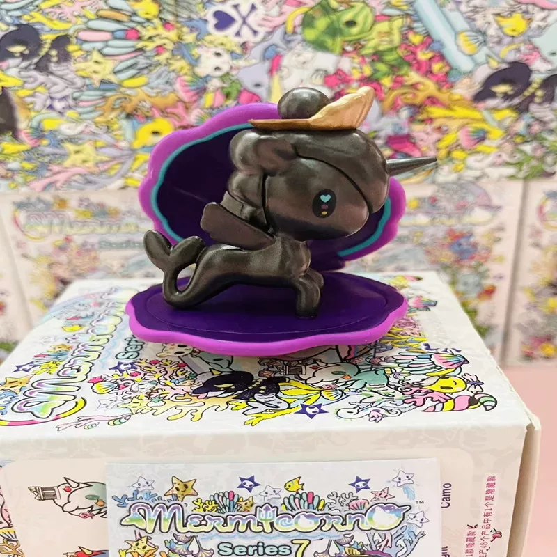 Tokidoki Tao Qiduqi русалка Сезон 7 Tide Play Blind Box Unice Beast Star Sea Slide