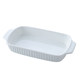 Ceramic baking mold Oven special baked rice plate cheese pizza pasta plate western food baking plate dish dish household tableware