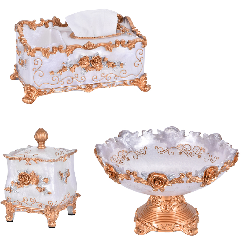 European tissue box creative household drawing box multi-function remote control collection box tea several napkin box
