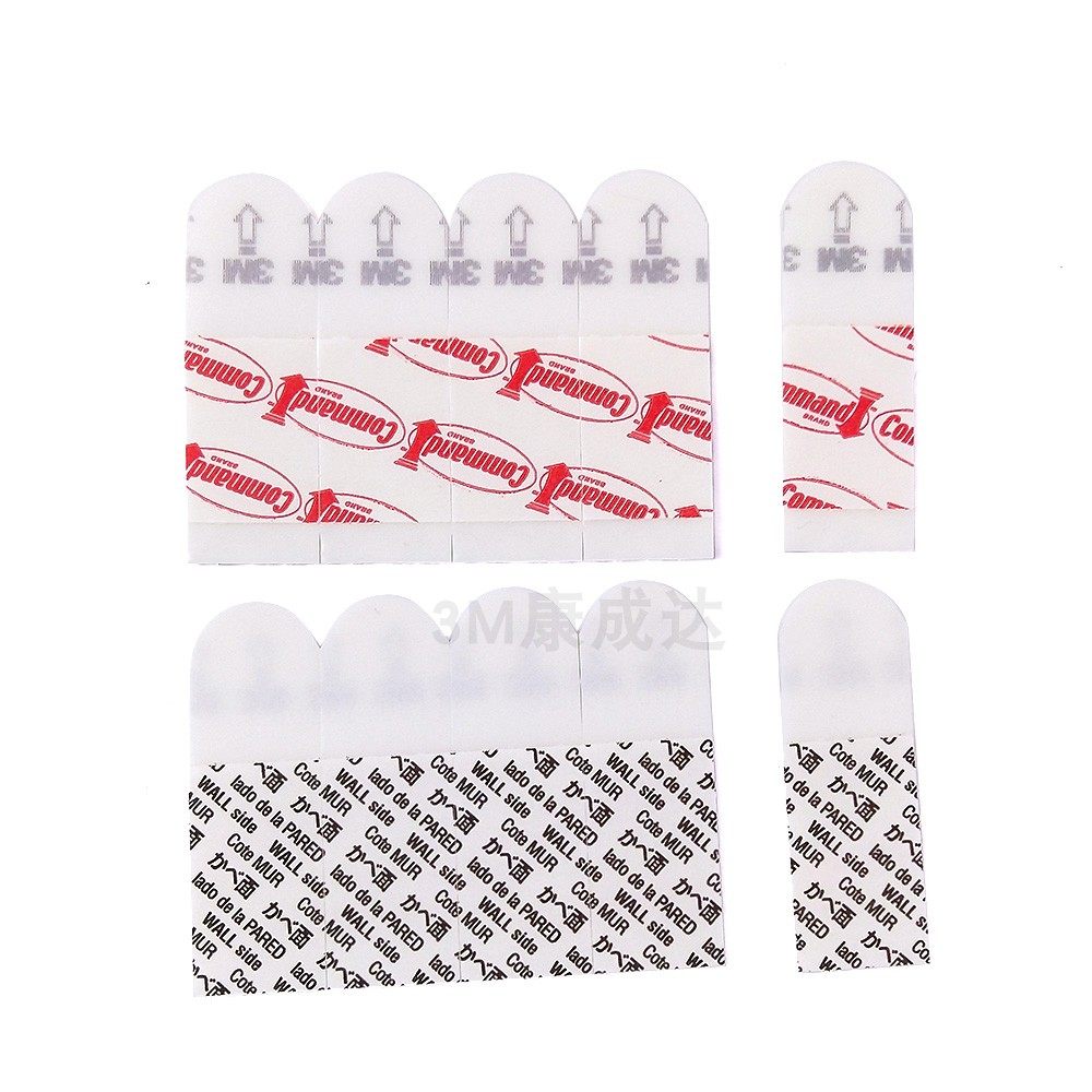 3M seamless rubber strip replacement viscose hook household strong viscose firm does not hurt the wall size