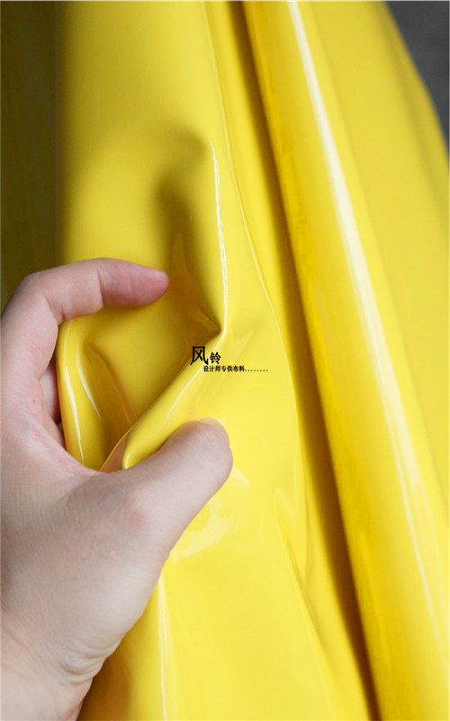 Gương kim loại bóng da pu vàng cứng da phụ kiện thủ công DIY thời trang thiết kế da vải may quần âu