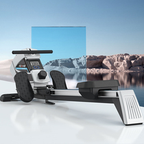 Kangqiang magnetic resistance rowing machine R300 household foldable adjustable resistance magnetically controlled indoor aerobic exercise fitness equipment