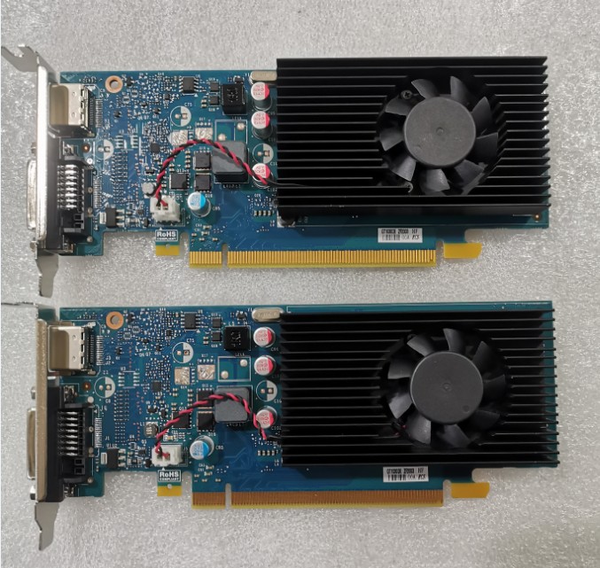 Dell DELL brand machine GT1030 2GD5 half high knife card 99 new low power graphics card can be full height