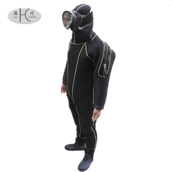 Sewerage sewage tank combined anti - odor clothes with all - dry 693 dive suit sealed waterproof water - resistant water clothes