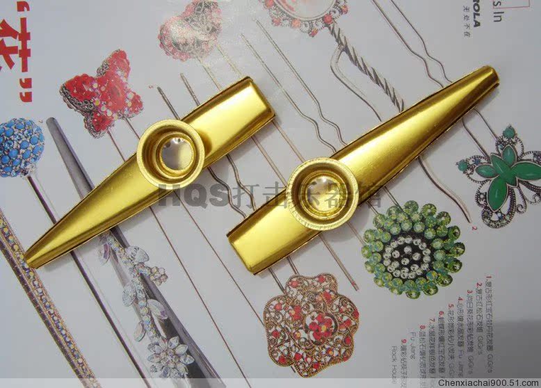 Nhạc cụ gõ Bộ dụng cụ Orff Kim loại kazoo Kazoo Đồ chơi giáo dục mầm non Thời thơ ấu 0015 - Đồ chơi nhạc cụ cho trẻ em đàn piano trẻ em