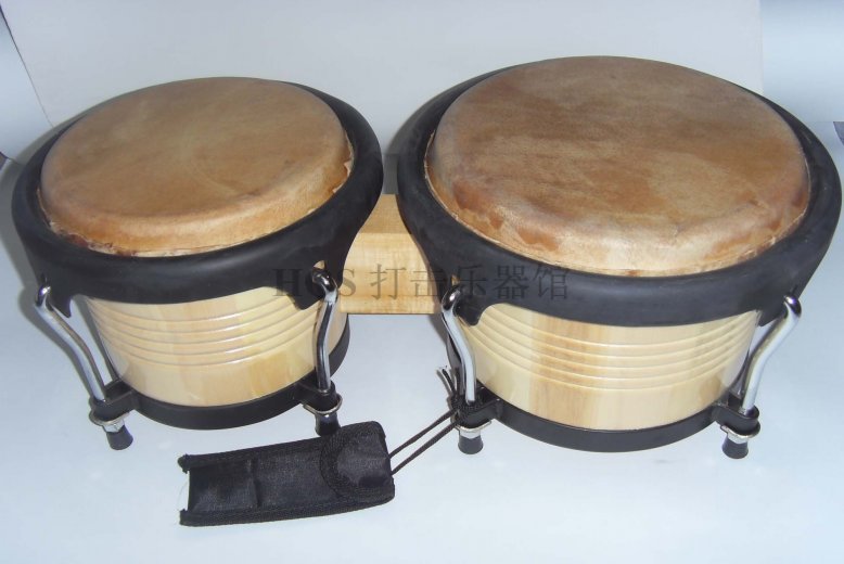 0291 đồ chơi giáo dục mầm non / bộ gõ / Dụng cụ Orff / đồ dùng dạy học cho phụ huynh / trống Bongo bằng gỗ - Đồ chơi nhạc cụ cho trẻ em đàn organ cho trẻ em