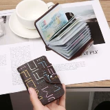 Картхолдер для водительских прав, маленький кошелек, европейский стиль