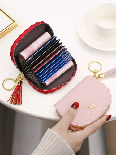 Картхолдер, ультратонкая сумка через плечо, маленькая антимагнитная вместительная и большая небольшая защитная сумка, свежий кошелек