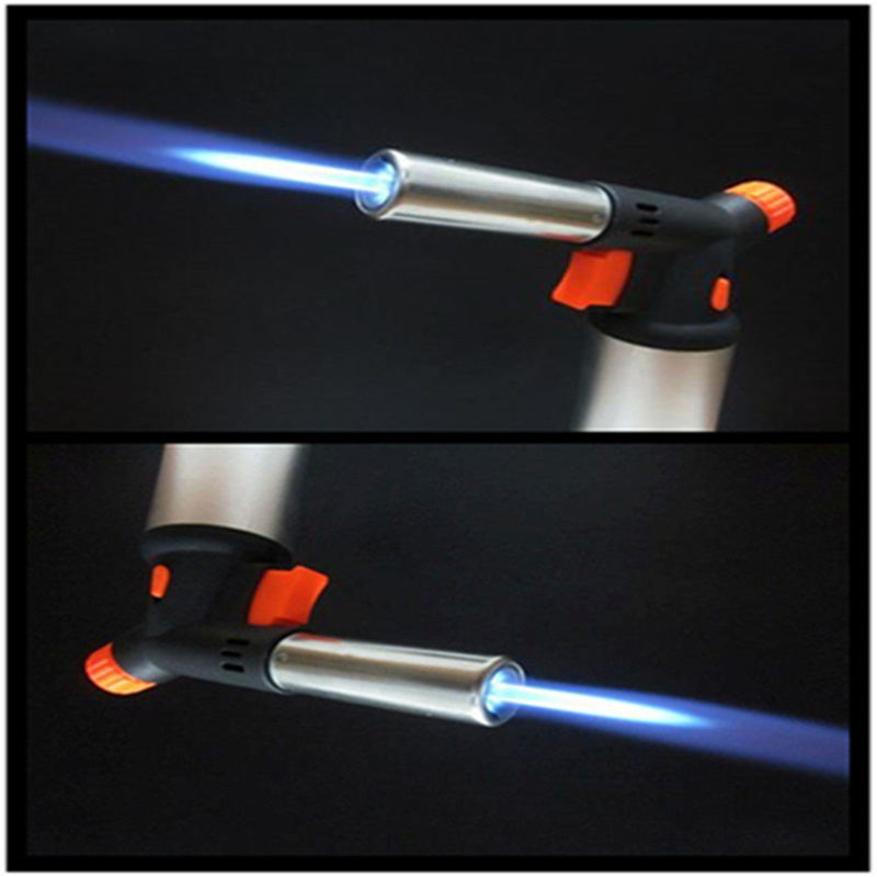 Kitchen Baking Cuisine Spray Fire Gun Production Sushi Roasted Salmon Spray Gun Gas Gun Spray Lamp Electronic Lighter 