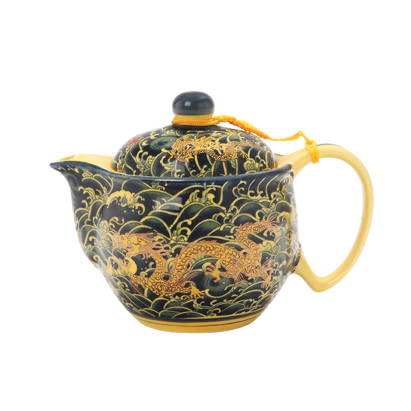 DH jingdezhen ceramic teapot household teapot kung fu tea tea accessories filter points, small single pot of cold water