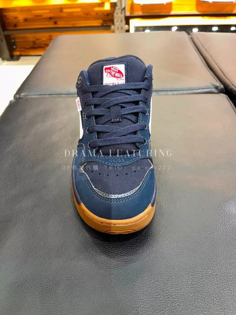 DF Гонконг покупка Vans Skate Rowley XLT 25-я годовщина классические темно-синие хлебные кроссовки спорт-глазуни