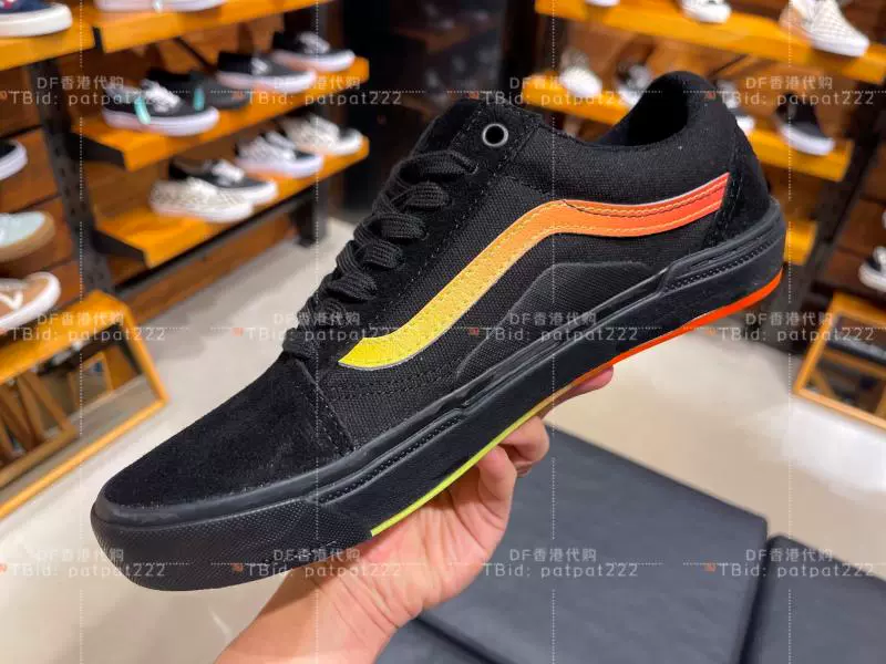 DF Hồng Kông mua giày Vans gradient BMX Old Skool thể thao cực chuyên nghiệp chống nắng giày nam thể thao