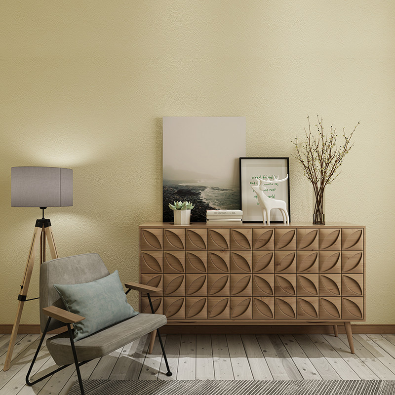 Japan imports seamless wallpaper Nordic living room wallpaper anti - mold and odor spot by rice