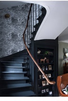 British imported Cornson dark cloud wallpaper living room bedroom porch TV background wall wallpaper small cloud