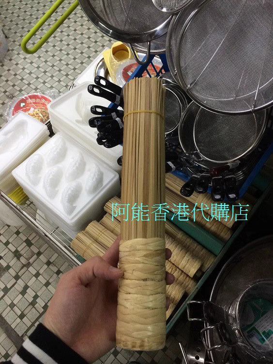 Hong Kong Chen's Pot Old Knife Shop Pot Brush Authentic Product, Loved by Hong Kong Chinese Chefs, Bamboo Pot Brush, Pot Cleaning Brush, Pot Washing Brush