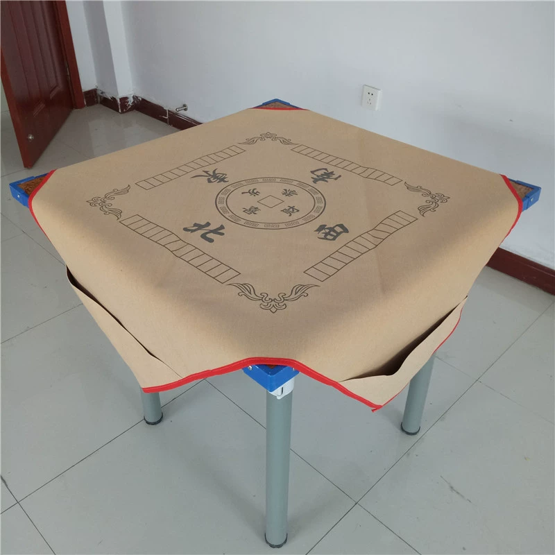 Khăn trải bàn mạt chược lớn 1,1 mét tăng Mahjong vải dày mạt chược với túi nhà Khăn trải bàn Mahjong - Các lớp học Mạt chược / Cờ vua / giáo dục