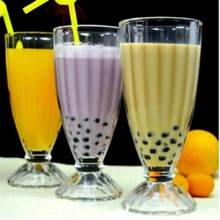Garbo Press Crystal Plastic Press Glass Thread Cup Sky Cup Fruit Juice Drink Cup Cold Drink Cup