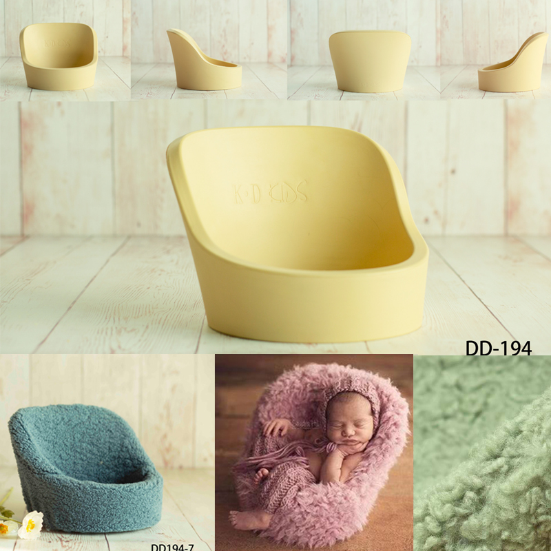 Newborn Photography Props 2026 New Model K.D Baby Photography Silicone Sofa Foreign Style Alpaca Wool Texture