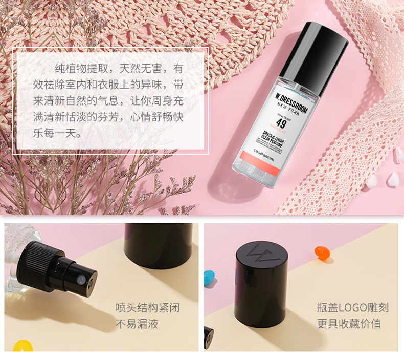 Mua 1 trừ 5 Mua 2 trừ 15 W.DRESSROOM Xịt thơm quần áo Doris Nội thất gia đình Eau de Toilette - Nước hoa nước hoa signorina hồng