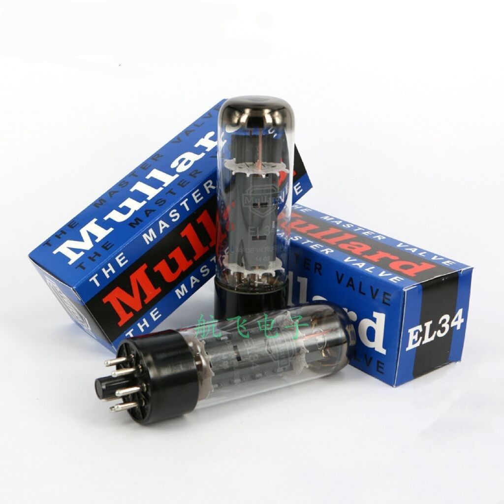 Mullard EL34 真空管 10本 Made in Great Britain イギリス製