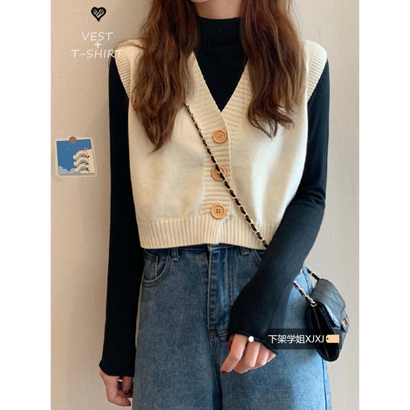 Knitted Vest for Women, Versatile Spring Jacket, 2026 New Spring Trendy Vest, Short Outerwear for Layering
