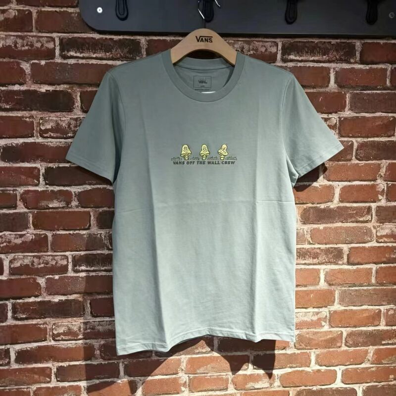 Vans American Retro Cartoon Print Unisex Casual Sports Round Neck Short-Sleeved T-Shirt Vn0A7Pzkyv2 Vans American Retro Cartoon Print Unisex Casual Sports Round Neck Short-Sleeved T-Shirt Vn0A7Pzkyv2