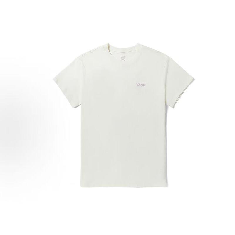 Vans Checkerboard Print Round Neck Short-Sleeved American Style Women's Off-White T-Shirt Vn000Byvfs8 Vans Checkerboard Print Round Neck Short-Sleeved American Style Women's Off-White T-Shirt Vn000Byvfs8