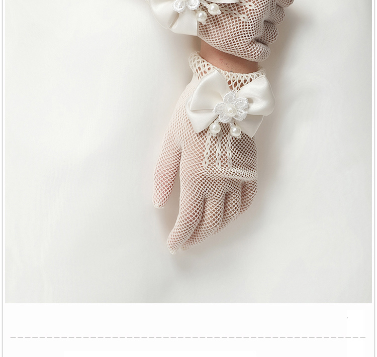 Gants pour fille en dentelle - Ref 2151376 Image 4