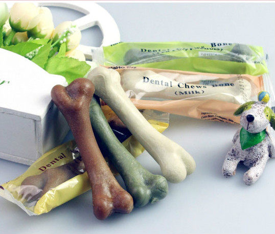 Puppy Snacks Dog Molar Stick Yahe Teeth Bone Stick Teddy Puppy Dog Bone Pet Snack 10CM