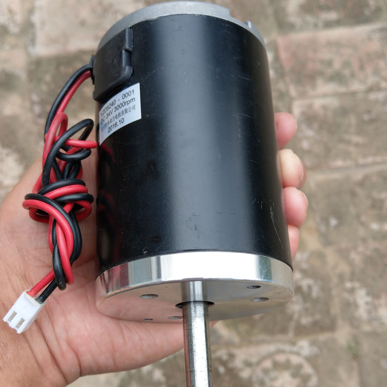 12V24V volt DC high power 180W motor Hand wind foot hydraulic permanent magnet generator charging bottle