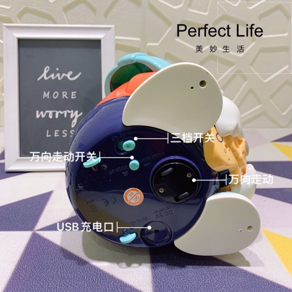 Youleen baby music hand drum hexahedron heptahedron octahedron children's toy drum