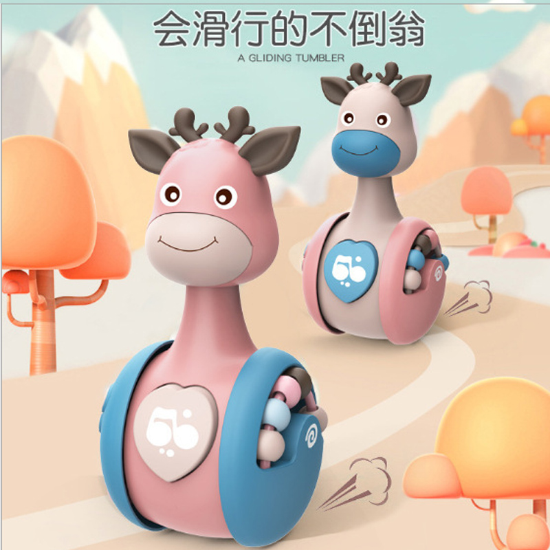 Children's Baby Baby Gliding Toy Learning Creeping Intelligence Early Learning 3-6-9-12 Months + 0-1 Years 2