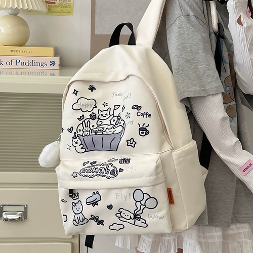 Японский милый ранец, высококачественная брендовая сумка через плечо, рюкзак, для средней школы