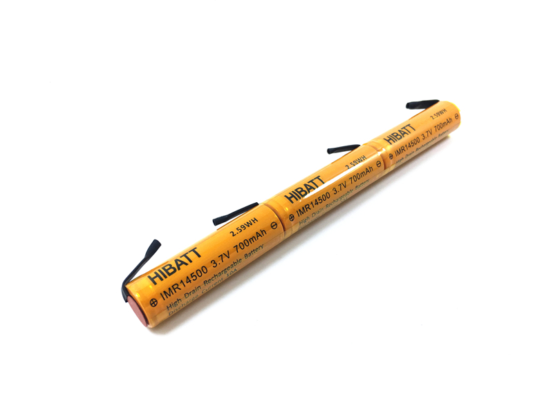 HB14500 11 1V 3 strings 3 parallel power AA batteries Golgi small gray receiver water drop gun battery