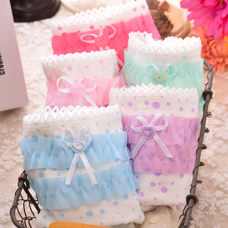 Slip jeunesse Bow 008 en coton - Ref 645391 Image 10