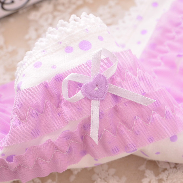 Slip jeunesse Bow 008 en coton - Ref 645391 Image 12