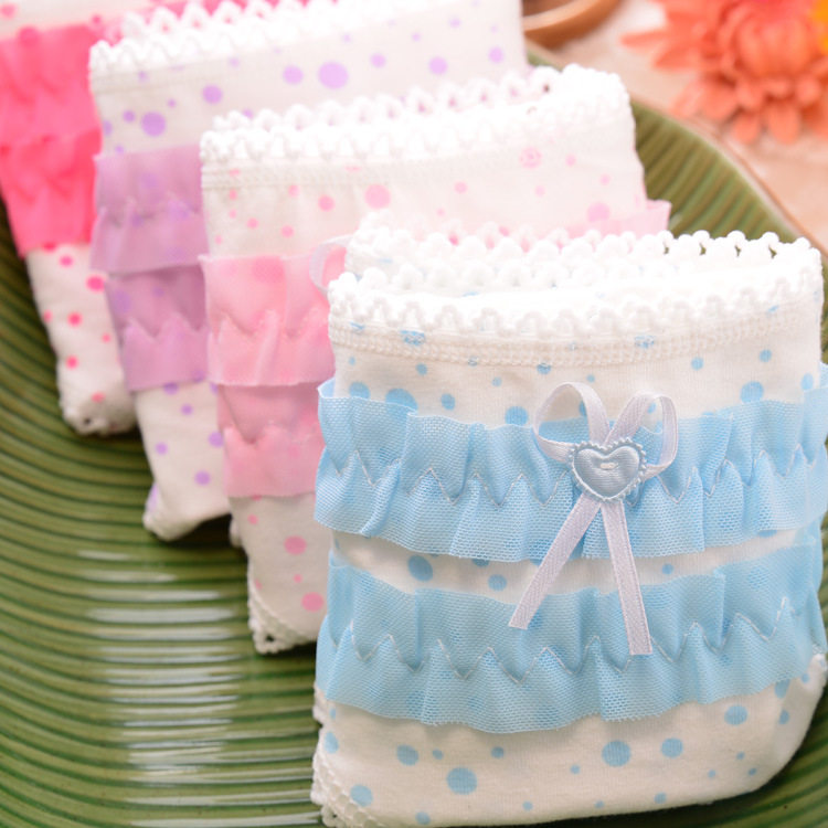 Slip jeunesse Bow 008 en coton - Ref 645391 Image 9