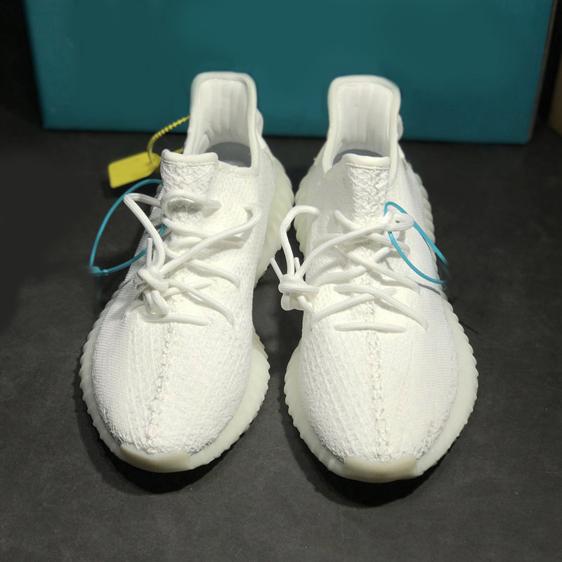 Mai Luo Coconut Shoes 350 Pure White Ice Cream Men's Starry Sky Authentic Official Website Unisex Breathable Sports Running Shoes