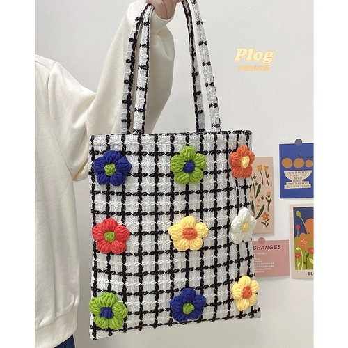 Брендовая свежая демисезонная сумка через плечо, вместительная и большая сумка на одно плечо, подходит для студента